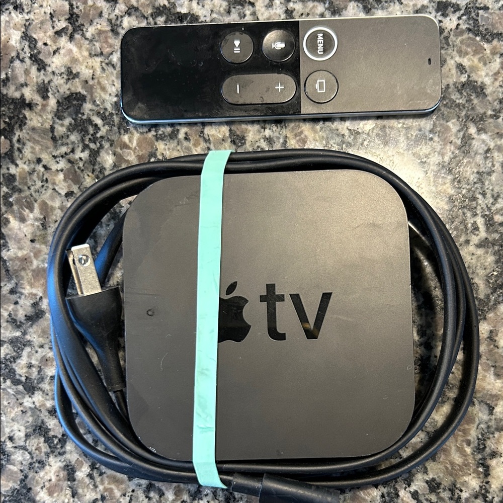 Apple TV 4K Streaming Device with Remote and Case